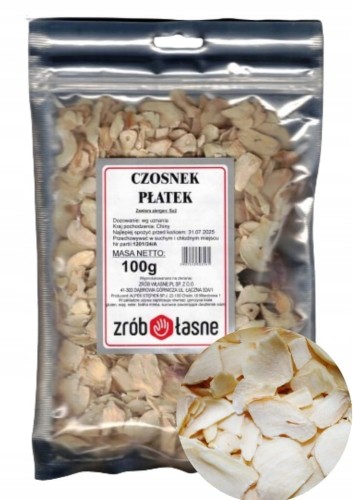 Czosnek płatki 100g*