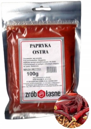 Papryka ostra 100g