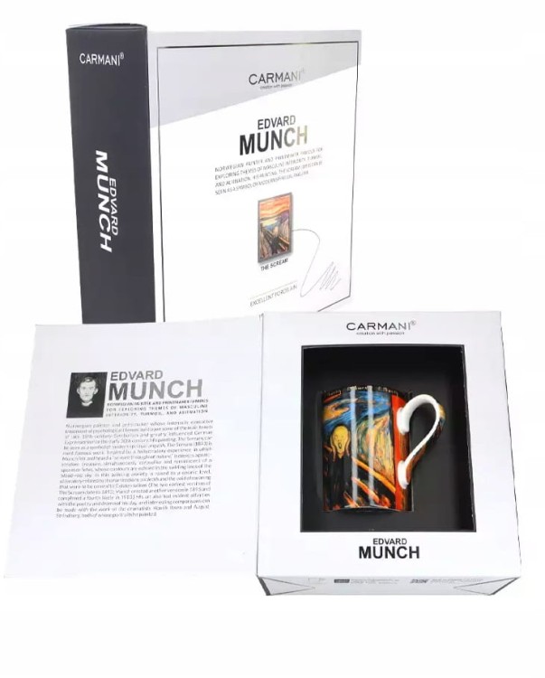 Kubek Munch KRZYK 380ml HP
