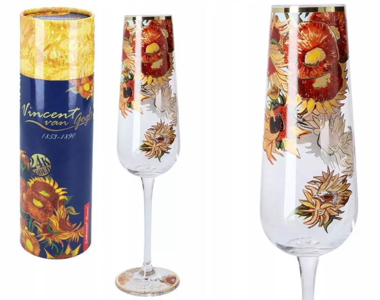 Kieliszek do szampana van Gogh SŁONECZNIK 300ml HP