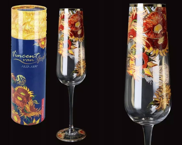 Kieliszek do szampana van Gogh SŁONECZNIK 300ml HP