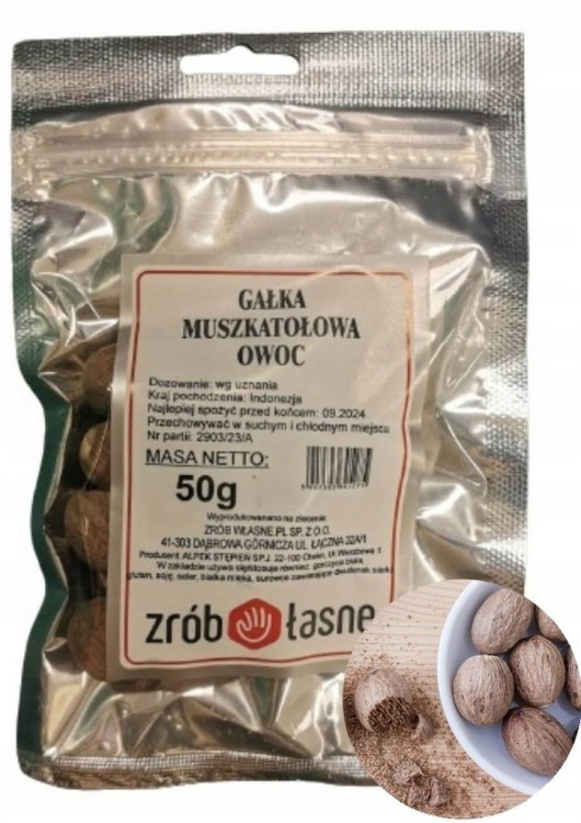Gałka muszkatołowa owoc 50g