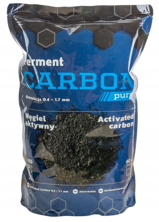 Węgiel Aktywny iFerment Carbon Pure 1kg 2L Gorzelniczy Bimber do Filtr