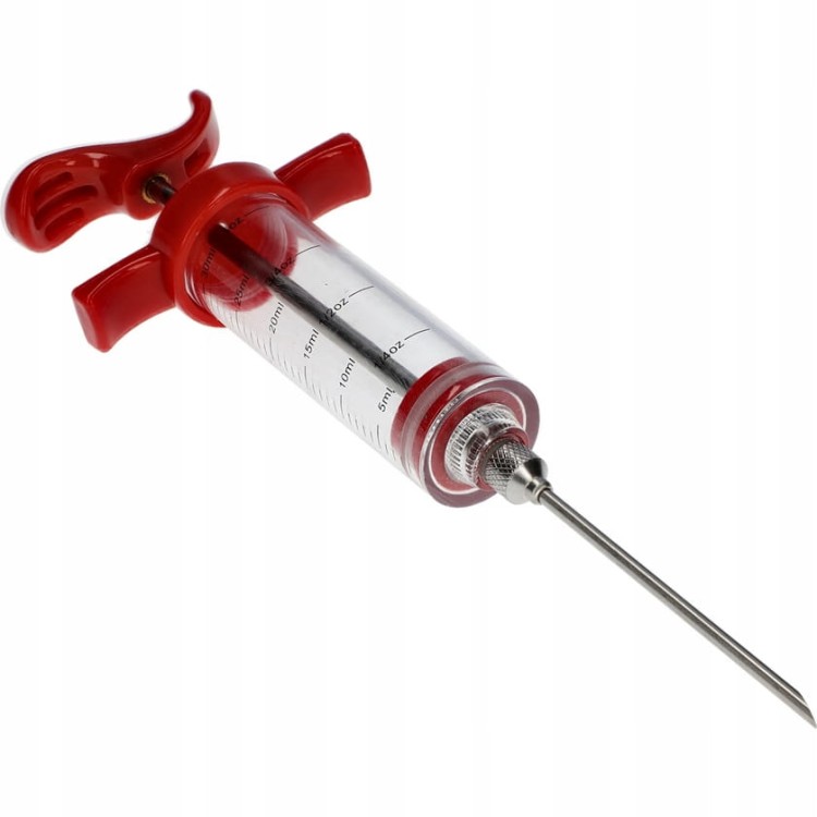 NASTRZYKIWARKA DO MIĘSA SZYNEK 30ML+2 IGŁY