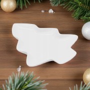 Półmisek świąteczny 30cm Choinka Porcelana świateczna do Serwowania