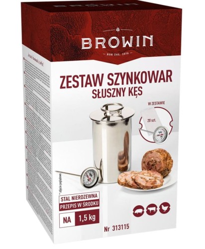 Szynkowar ZESTAW Słuszny Kęs 1.5kg BW