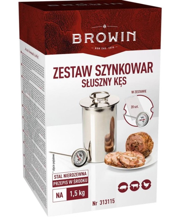 Szynkowar ZESTAW Słuszny Kęs 1.5kg BW