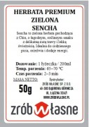 Herbata Zielona Sencha 50g liściasta PREMIUM