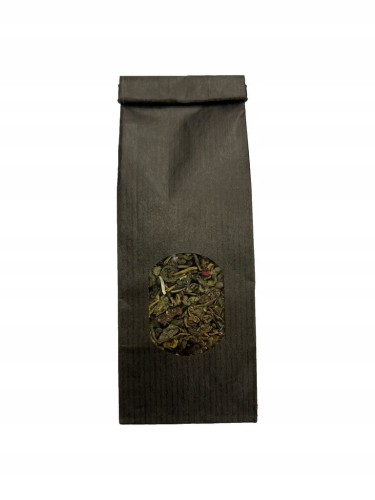 Herbata Zielona z Truskawką 50g liściasta PREMIUM