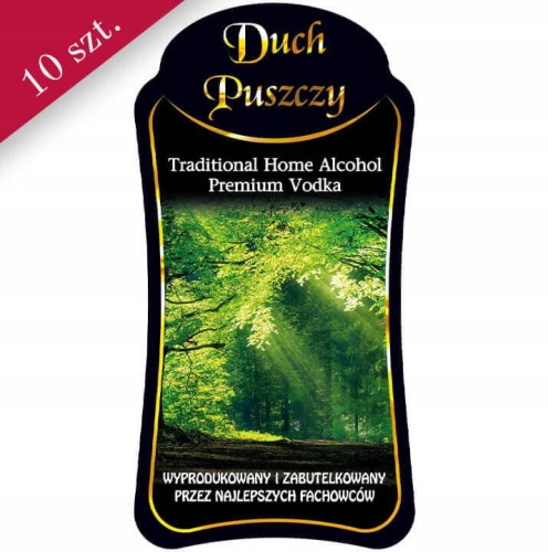 Etykieta PREMIUM DUCH PUSZCZY DOMOWA 10szt