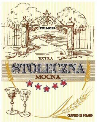 Etykieta STOŁECZNA 10szt