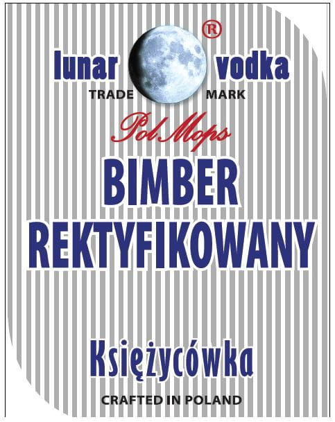 Etykieta BIMBER REKTYFIKOWANY 10szt