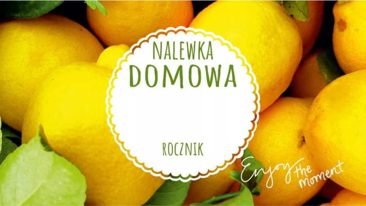 Etykieta NALEWKA CYTRYNOWA MODERN 10szt