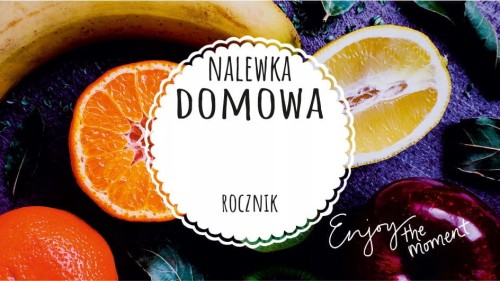 Etykieta NALEWKA CYTRUSOWA MODERN 10szt