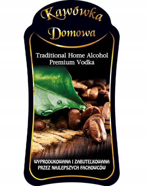 Etykieta PREMIUM KAWÓWKA DOMOWA 10szt