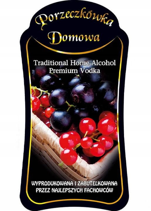 Etykieta PREMIUM PORZECZKÓWKA DOMOWA 10szt