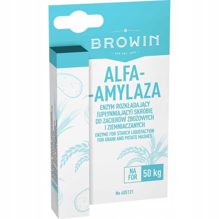 Enzym alfa-amylaza Browin 405121 10 ml