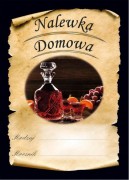 Etykieta PREMIUM NALEWKA CIEMNA 10szt