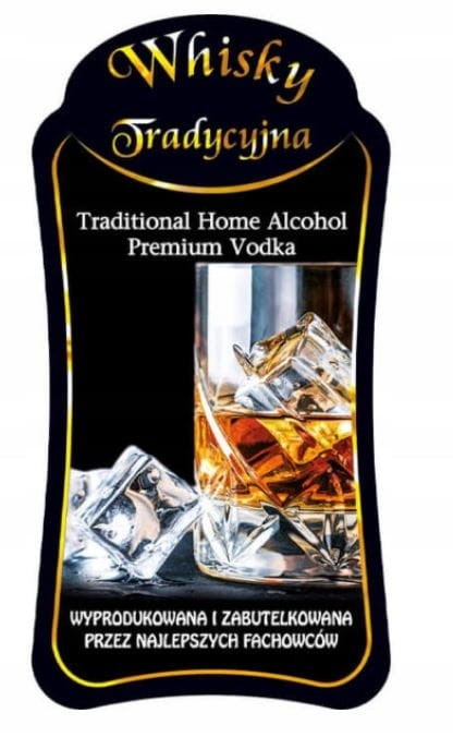 Etykieta PREMIUM WHISKY TRADYCYJNA 10szt