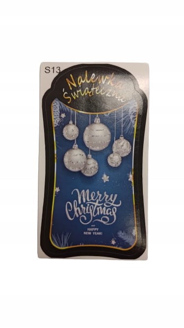 Etykieta Świąteczna Premium S13 10szt
