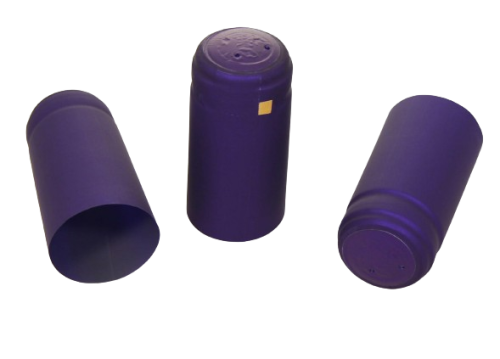 Kapturki termokurczliwe fioletowe 10 szt