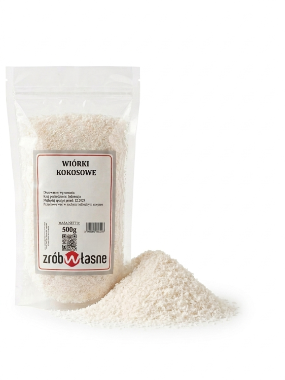 Wiórki kokosowe 500g