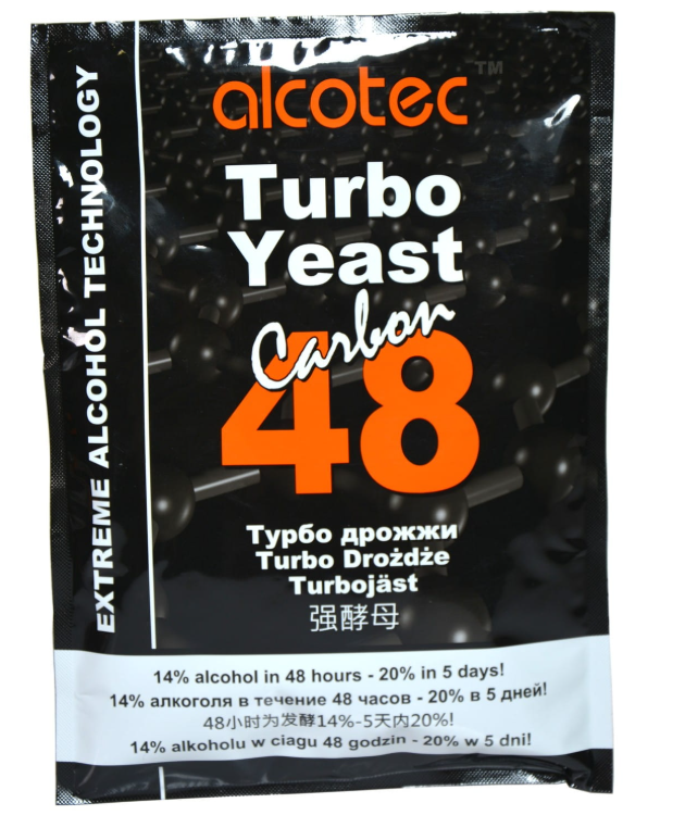 Alcotec 48 Carbon turbo  drożdże gorzelnicze