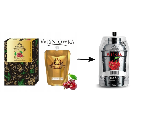 Koncentrat do nalewek wiśnia 250ml -
