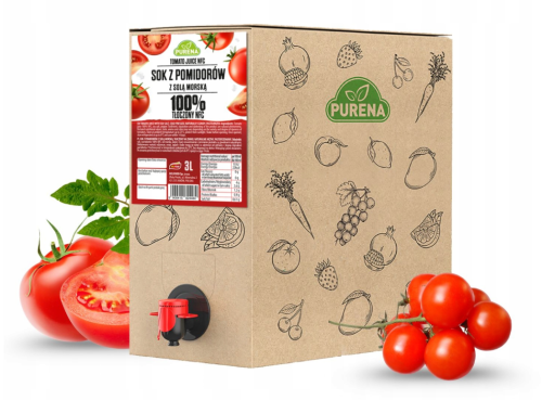 Sok z POMIDORÓW pomidorowy NFC 3L