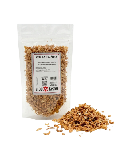 Cebula prażona cebulka smażona 100g przyprawa naturalna smak bez chemii