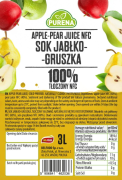 Sok NFC JABŁKOWO GRUSZKOWY JABŁKO GRUSZKA 3L