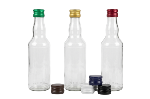 Butelka 500ml monopolowa z kulką+zakrętka 100szt