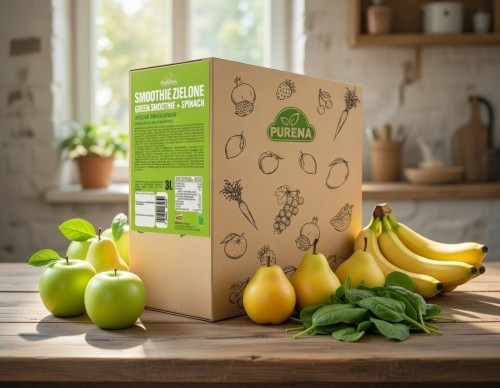 Smoothie zielone szpinak jabłko gruszka 3 L RTD