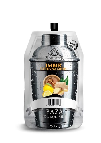 Koncentrat IMBIR CYTRYNA MIÓD 250ml