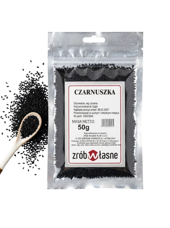 Czarnuszka ziarno 50g