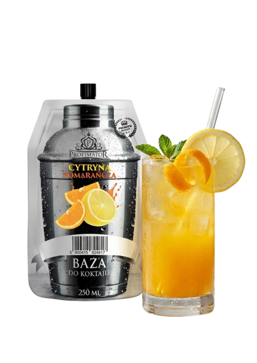 Koncentrat do nalewek CYTRYNA POMARAŃCZA 250ml