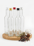 5x Butelka KRYSZTAŁ 500ml+ zak. zestaw