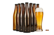 80x  Butelka na piwo 500 ml 80 sztuk  + 100 szt kapsli czarnych gratis