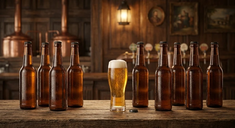 Butelka na piwo 100szt LONGNECK 330 ml+ kapsle czarne gratis