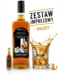 ZESTAW IMPREZOWY do stworzenia  Whisky exclusive  +Butelka JACK 0,7l+Etykieta whisky tradycyjna