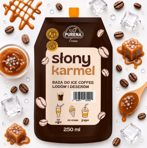 Baza frozen SŁONY KARMEL 250ml