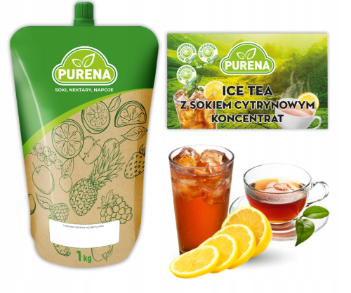 Baza syrop koncentrat do napoju herbacianego ICE TEA PURENA 1kg