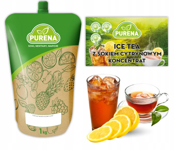 Baza syrop koncentrat do napoju herbacianego ICE TEA PURENA 1kg