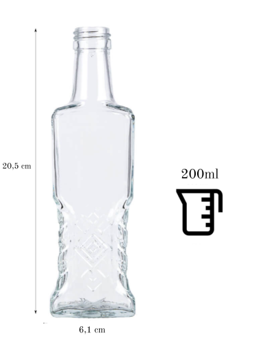 Butelka 200ml UKRAINKA