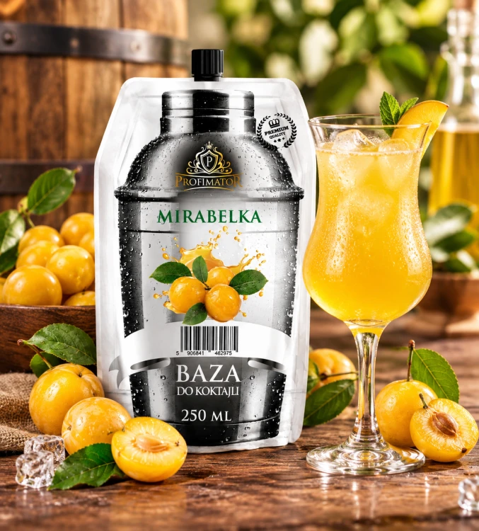 Koncentrat MIRABELKA 250ml profimator baza do drinków