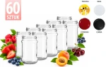 Słoik 315ml + zakrętki 60szt wieczko