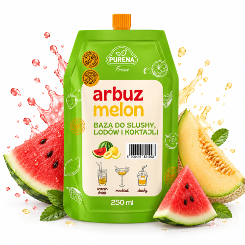 Baza frozen ARBUZ MELON 250 ml purena