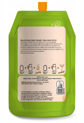 Baza frozen ARBUZ MELON 250 ml purena