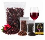 Zestaw WINO HIBISKUSOWE